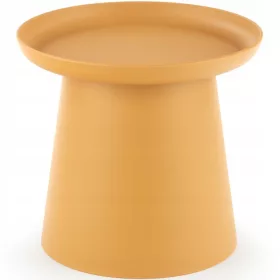    Halmar Alexis asztal, kerek, 50 x 50 x 46 cm, sárga árnyalatok