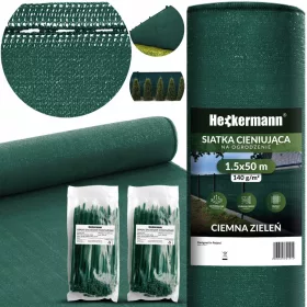   Kerítés háló, drótfonat - Árnyékoló hálómaszk a kerítésen 90% 1,5x50m