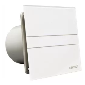   Fürdőszoba ventilátor - Fürdőszoba ventilátor E-120 GT IDŐZÍTŐ Fehér ÜVEG