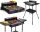  ELEKTROMOS ÁLLÓGRILL 3 az 1-ben Álló kerti grill erkély teraszra 2400 W