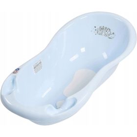   Baba fürdőkád - Lupppee kád 100 cm -es fürdőkád kék csatornával