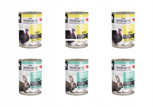 Konzerv macskáknak - 3x 400 g száraz étel a macska purizon keverékéhez