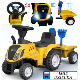  Buddy Toys gyerek traktor fekete, kék