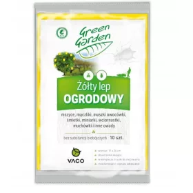    VACO GREEN GARDEN Sárga kerti ragasztó (24cm x 17cm) - 10 db.
