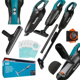   Ipari porszívó GYÁRTÓ MAKITA HIVATALOS FORGALMAZÁS PL AKKUMULÁTORS FÜGGŐLEGES PORSZÍVÓ MAKITA 30 W