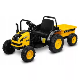   Elektromos traktor gyerekeknek - Hector traktor, akkumulátoros traktor pótkocsival