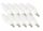 LED -izzók halmaza E14 10W 910 lm HEAT 10 darab