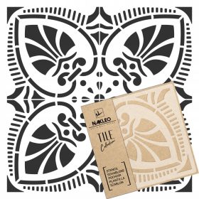   Stencil festéshez - Festési sablon a Miramar Deco 20x20 csempehez