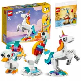    LEGO Creator 3 az 1-ben 31140 Magic Unicorn + LEGO Creator 30582