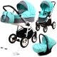 Többfunkciós babakocsi - 3in1 Pram Babylux gyermekkocsi, 10 szín