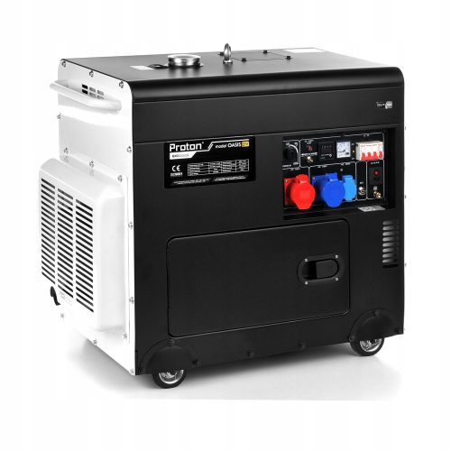 Hordozható háromfázisú Proton 8500 W-os dízel generátor