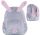 Hátizsák az iskolába - Backpack Astrabag Head AB330 Rainbow Kitty Holo macskák