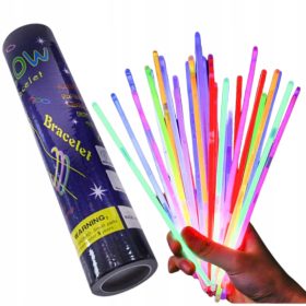   Gyermek karkötő - Fluoreszszennyes születési sáv karkötők ragyogó születésnap