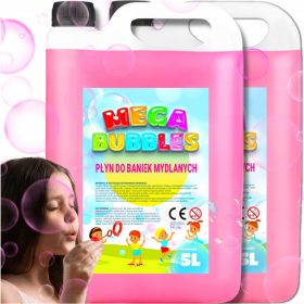   Bublifuk gyerekeknek - Nagy szappanbuborék folyadék 10L 2 x 5L xxl