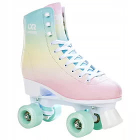   Gyermek retro korcsolya - Klasszikus retro roller korcsolya Alessa Rainbow 39