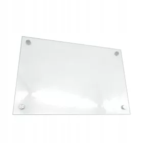   Üveg panel 70 x 50 x 6 mm edzett üveg + Üveg szerelőkészlet 15 mm távolsággal 4 db