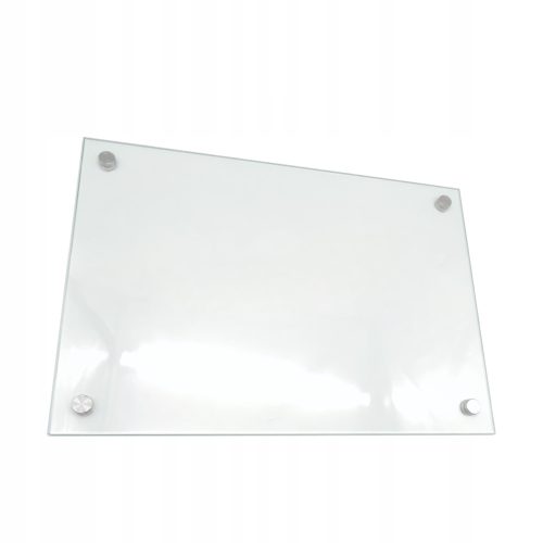 Üveg panel 70 x 50 x 6 mm edzett üveg + Üveg szerelőkészlet 15 mm távolsággal 4 db