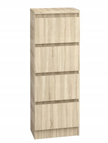 Játékláda 40 cm 4 Sonoma fiókok