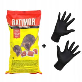   Egerek és patkányok elleni védelem - Erős rongymérgező retara paszta 1 kg