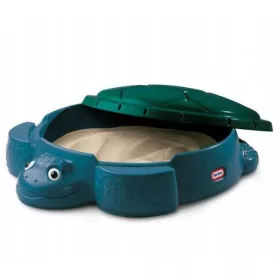 Homokozó - Kis tikes homokozó fedél teknős teknősvel