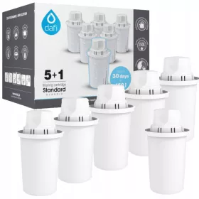   Vízszűrő utántöltés - Fedél, vízszűrő dafi klasszikus 6 darab