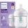 Bébiüveg - Avent válasz palack 125 ml levegőmentes betéttel