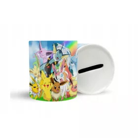   Pénz doboz - Ceramic Piggy Bank Pokemon Mega HD minőség +szöveg