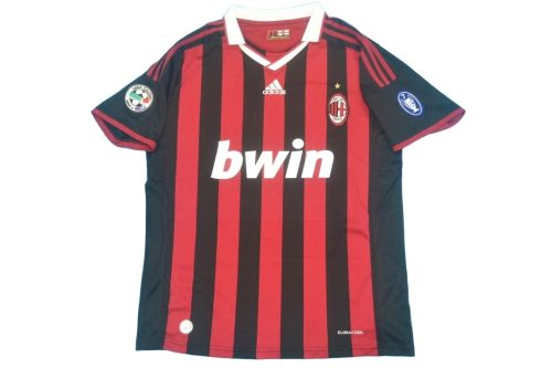 Kosárlabda póló - AC Milan 2009/10 Retro 2XL T -phirt