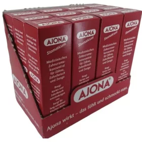   Fogkrém gyerekeknek - Német fogkrém az Ajona 25ml x 12 darab