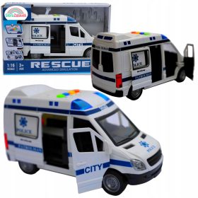   Rendőrautó játék - Autó rendőrautó Rendőrautó Van fény HANG.