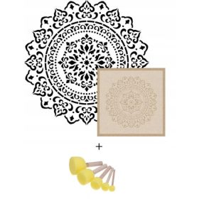   Stencil festéshez - FESTÉS SABLON TELJES MINTÁS újrafelhasználható