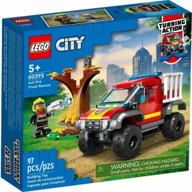   LEGO City - Lego City 60393 tűzoltóautó 4x4 mentési misszió
