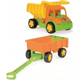  Gigant Truck billenőkocsi pótkocsival + készlettel