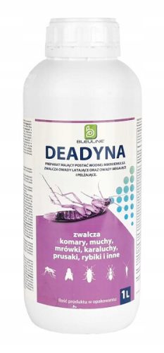 Rovarriasztó - Folyadék csótányok, szúnyogok, lepkék, hangyák, legyek, poloskák, ezüsthal Deadyna ellen