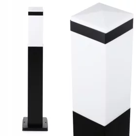    Interlook E27 négyzet alakú világítóoszlop, 65 cm, fekete
