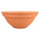  Degrea virágcserép 33 cm x 33 x 14,2 cm átmérője 33 cm natúr kerámia, terrakotta