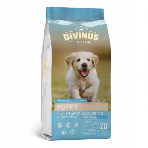 Száraz kutyaeledel - Divinus 20 kg kiskutya juhászkutya