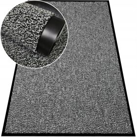   Szennyfogó szőnyeg - Kész gumi, PVC, textil lábtörlő beltérbe, 80 x 120 cm