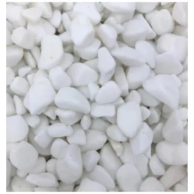 Kavics és díszkő - Fehér kerti kövek 20 kg