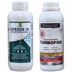   Rovarriasztó - Cipexen 10 1l rovarfolyadék + tuwant turbofog 1l