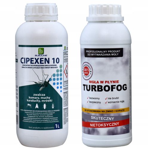 Rovarriasztó - Cipexen 10 1l rovarfolyadék + tuwant turbofog 1l