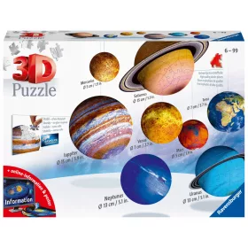    3D puzzle Ravensburger Solar System 8 Planets 522 db. 116683