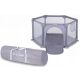 Gyermek kerítés - Playpen játszótér Fanko Grey Kidwell 120x120