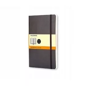   Jegyzetfüzet gyerekeknek - Notes Classic 9x14 Line - Fekete Moleskine