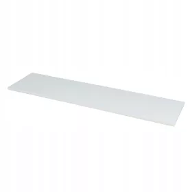Fehér polc alaszkai egyenes 40 x 80 cm -es forma