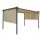 Terrace Petra Terrace Pergola 3x4m bézs