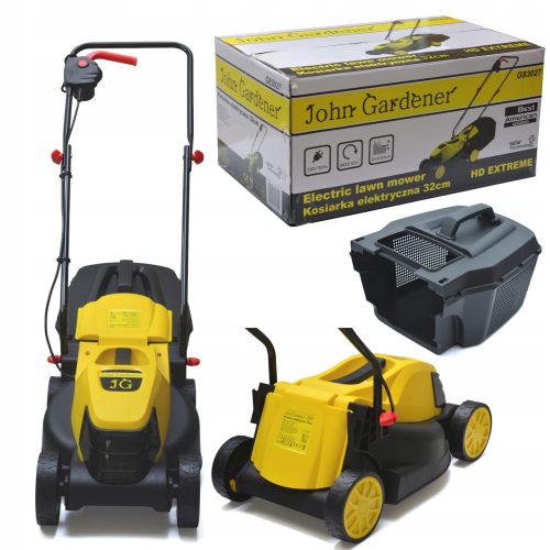 John Gardener elektromos fűnyíró 1300 W 30 l