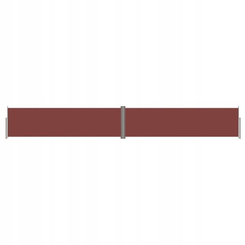 Kerti napellenző, árnyékoló - VIDAXL HOLLED SIDE AWNNE, Brown, 140 x 1000