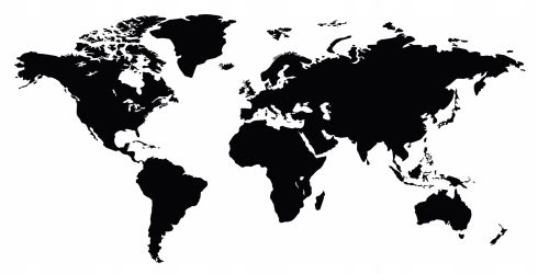 Falmatricák - Mega XXL WORLD MAP falmatrica