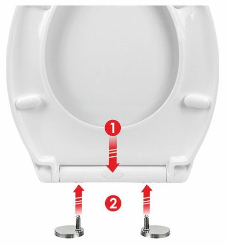Stinnea Entera wc ülőke, fehér polipropilén